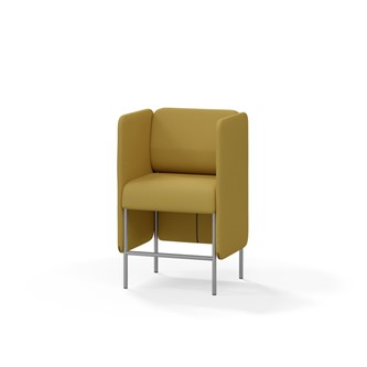 Adapt 60 sohva, matala selkänoja, sivupaneeleilla, ik 65, K 108