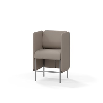Adapt 60 sohva, matala selkänoja, sivupaneeleilla, ik 65, K 108