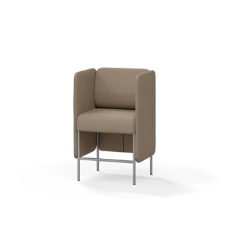 Adapt 60 sohva, matala selkänoja, sivupaneeleilla, ik 65, K 108
