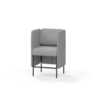 Adapt 60 sohva, matala selkänoja, sivupaneeleilla, ik 65, K 108