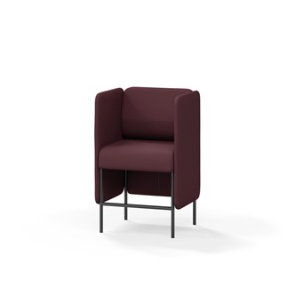 Adapt 60 sohva, matala selkänoja, sivupaneeleilla, ik 65, K 108