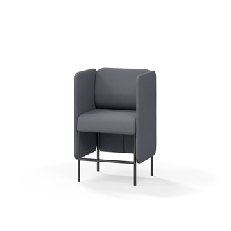 Adapt 60 sohva, matala selkänoja, sivupaneeleilla, ik 65, K 108