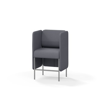 Adapt 60 sohva, matala selkänoja, sivupaneeleilla, ik 65, K 108