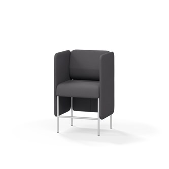 Adapt 60 sohva, matala selkänoja, sivupaneeleilla, ik 65, K 108