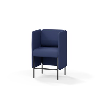 Adapt 60 sohva, matala selkänoja, sivupaneeleilla, ik 65, K 108