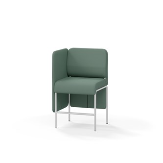 Adapt 60 sohva, matala selkänoja, sivupaneeli oikealla, ik 65, K 108