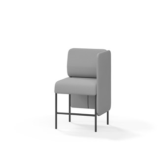 Adapt 60 sohva, matala selkänoja, sivupaneeli vasemmalla, ik 65, K 108