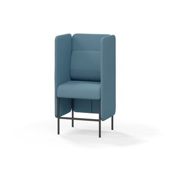 Adapt 60 sohva, medium selkänoja, sivupaneeleilla, ik 65, K 128