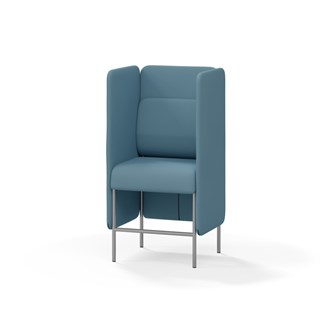 Adapt 60 sohva, medium selkänoja, sivupaneeleilla, ik 65, K 128