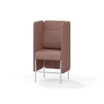 Adapt 60 sohva, medium selkänoja, sivupaneeleilla, ik 65, K 128