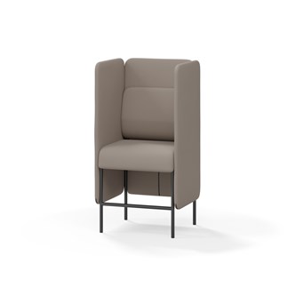 Adapt 60 sohva, medium selkänoja, sivupaneeleilla, ik 65, K 128