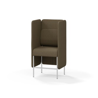 Adapt 60 sohva, medium selkänoja, sivupaneeleilla, ik 65, K 128