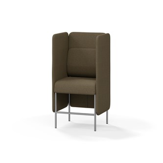 Adapt 60 sohva, medium selkänoja, sivupaneeleilla, ik 65, K 128