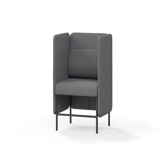 Adapt 60 sohva, medium selkänoja, sivupaneeleilla, ik 65, K 128