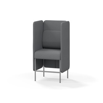 Adapt 60 sohva, medium selkänoja, sivupaneeleilla, ik 65, K 128