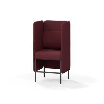 Adapt 60 sohva, medium selkänoja, sivupaneeleilla, ik 65, K 128
