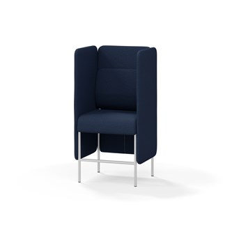 Adapt 60 sohva, medium selkänoja, sivupaneeleilla, ik 65, K 128