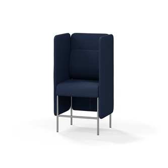 Adapt 60 sohva, medium selkänoja, sivupaneeleilla, ik 65, K 128
