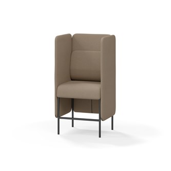Adapt 60 sohva, medium selkänoja, sivupaneeleilla, ik 65, K 128