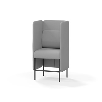Adapt 60 sohva, medium selkänoja, sivupaneeleilla, ik 65, K 128