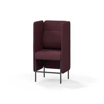 Adapt 60 sohva, medium selkänoja, sivupaneeleilla, ik 65, K 128