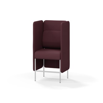Adapt 60 sohva, medium selkänoja, sivupaneeleilla, ik 65, K 128