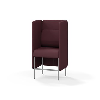Adapt 60 sohva, medium selkänoja, sivupaneeleilla, ik 65, K 128