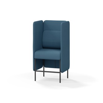 Adapt 60 sohva, medium selkänoja, sivupaneeleilla, ik 65, K 128