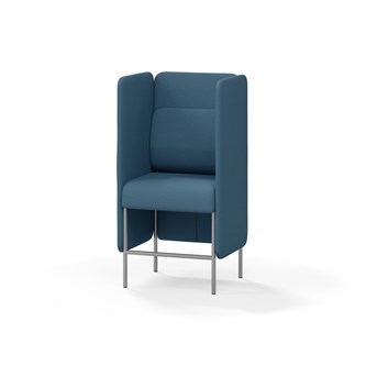 Adapt 60 sohva, medium selkänoja, sivupaneeleilla, ik 65, K 128