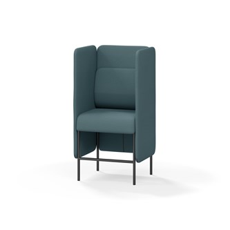 Adapt 60 sohva, medium selkänoja, sivupaneeleilla, ik 65, K 128