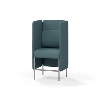 Adapt 60 sohva, medium selkänoja, sivupaneeleilla, ik 65, K 128