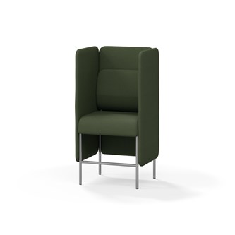 Adapt 60 sohva, medium selkänoja, sivupaneeleilla, ik 65, K 128