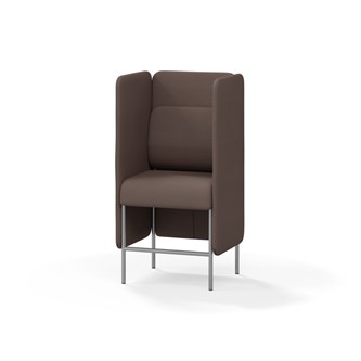 Adapt 60 sohva, medium selkänoja, sivupaneeleilla, ik 65, K 128