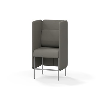 Adapt 60 sohva, medium selkänoja, sivupaneeleilla, ik 65, K 128