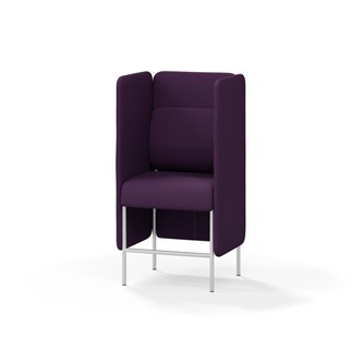 Adapt 60 sohva, medium selkänoja, sivupaneeleilla, ik 65, K 128