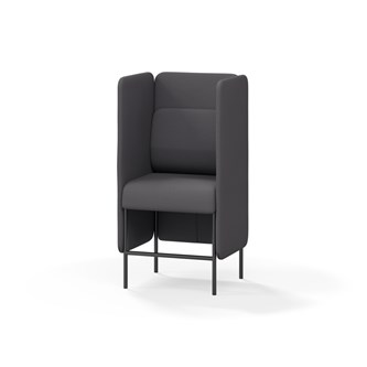 Adapt 60 sohva, medium selkänoja, sivupaneeleilla, ik 65, K 128