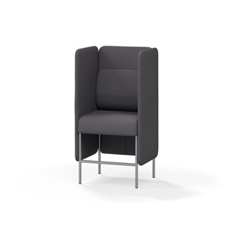 Adapt 60 sohva, medium selkänoja, sivupaneeleilla, ik 65, K 128