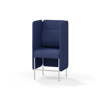 Adapt 60 sohva, medium selkänoja, sivupaneeleilla, ik 65, K 128
