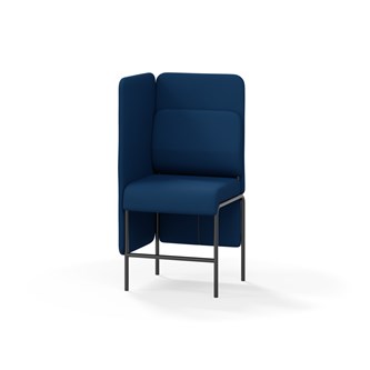 Adapt 60 sohva, medium selkänoja, sivupaneeli oikealla, ik 65, K 128