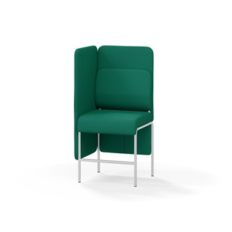 Adapt 60 sohva, medium selkänoja, sivupaneeli oikealla, ik 65, K 128