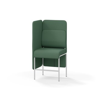 Adapt 60 sohva, medium selkänoja, sivupaneeli oikealla, ik 65, K 128