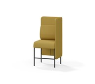 Adapt 60 sohva, medium selkänoja, sivupaneeli vasemmalla, ik 65, K 128