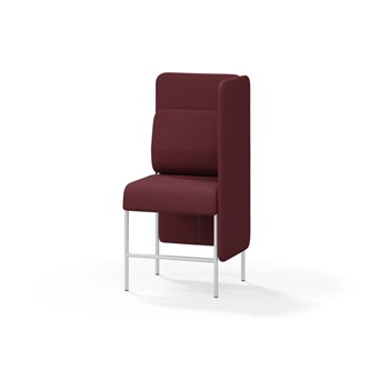 Adapt 60 sohva, medium selkänoja, sivupaneeli vasemmalla, ik 65, K 128