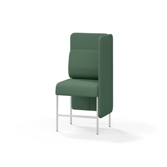 Adapt 60 sohva, medium selkänoja, sivupaneeli vasemmalla, ik 65, K 128