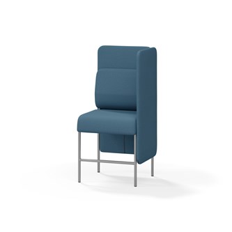 Adapt 60 sohva, medium selkänoja, sivupaneeli vasemmalla, ik 65, K 128