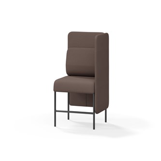 Adapt 60 sohva, medium selkänoja, sivupaneeli vasemmalla, ik 65, K 128