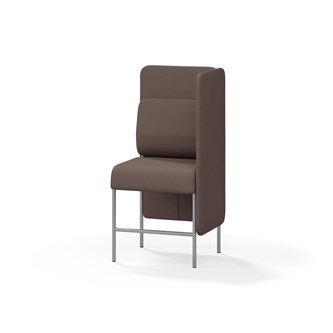 Adapt 60 sohva, medium selkänoja, sivupaneeli vasemmalla, ik 65, K 128