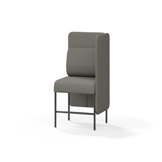 Adapt 60 sohva, medium selkänoja, sivupaneeli vasemmalla, ik 65, K 128