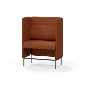 Adapt 90 sohva, medium selkänoja, sivupaneeleilla, ik 65, K 128