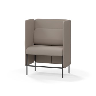 Adapt 90 sohva, medium selkänoja, sivupaneeleilla, ik 65, K 128